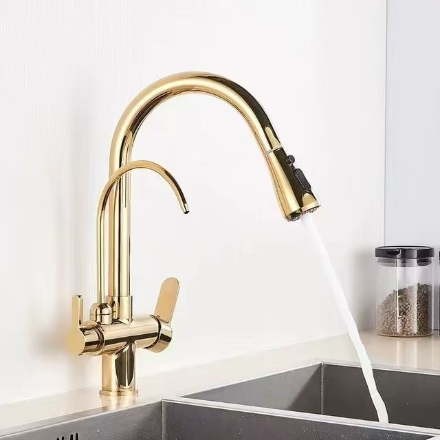 Faucet Tarik Tiga Arah