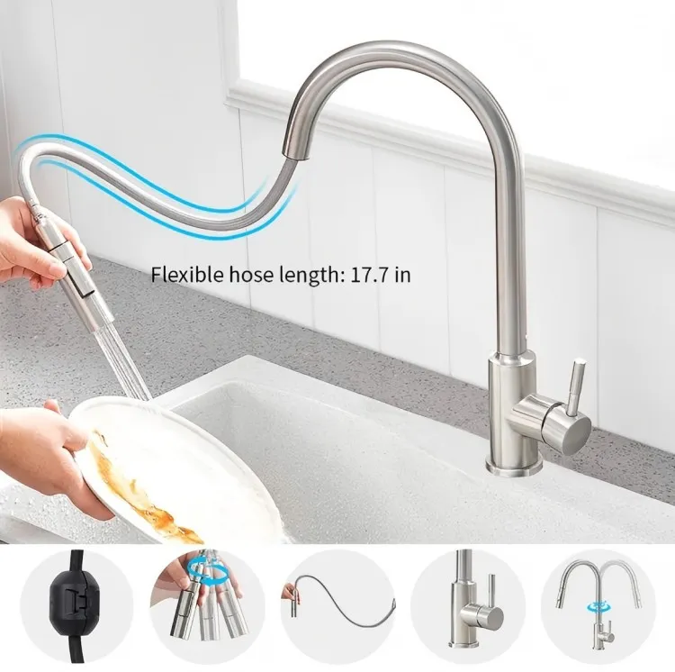 Faucet Dapur Tanpa Sentuhan